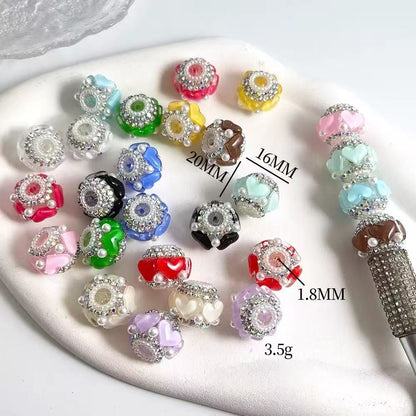 Heart fancy beads