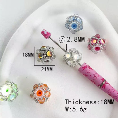 Round bubble bead