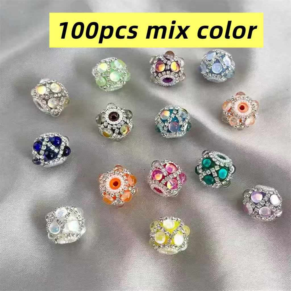 Round bubble bead
