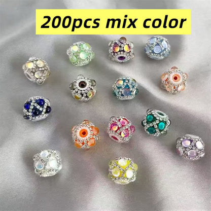 Round bubble bead