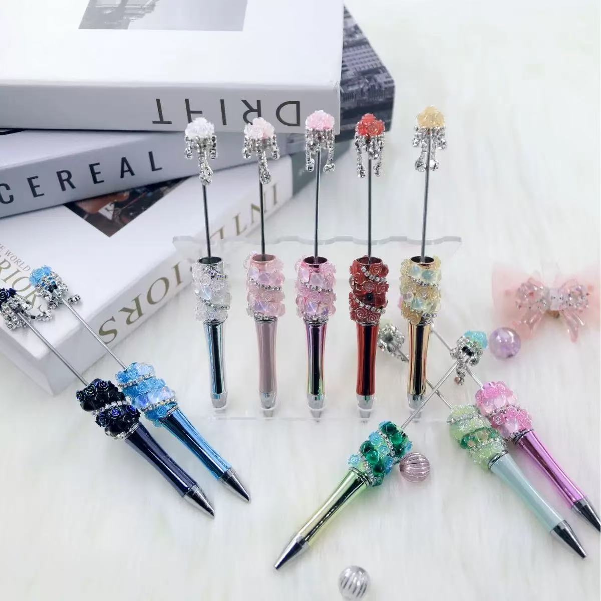 Beaded pen