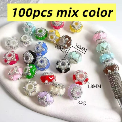 Heart fancy beads