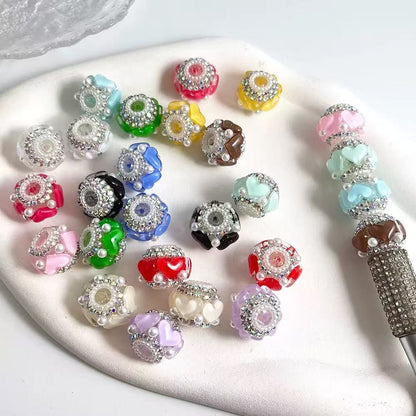 Heart fancy beads